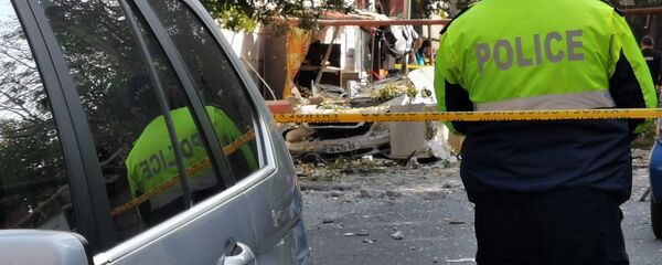 Взрыв газа в жилом доме на проспекте Гурамишвили в столице Грузии Взрыв газа в жилом доме на проспекте Гурамишвили в столице Грузии - Sputnik Грузия