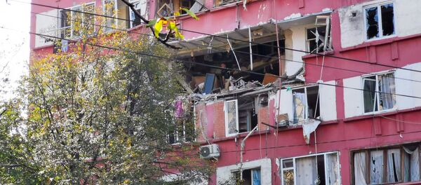 საცხოვრებელ კორპუსში ბუნებრივი აირი აფეთქდა საცხოვრებელ კორპუსში ბუნებრივი აირი აფეთქდა - Sputnik საქართველო