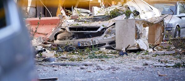 Страшные последствия взрыва бытового газа в квартире многоэтажного жилого дома на проспекте Гурамишвили - Sputnik Грузия