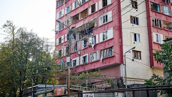 Страшные последствия взрыва бытового газа в квартире многоэтажного жилого дома на проспекте Гурамишвили - Sputnik Грузия