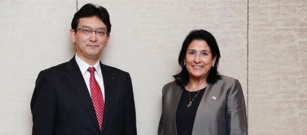 სალომე ზურაბიშვილი იაპონიაში სალომე ზურაბიშვილი იაპონიაში - Sputnik საქართველო