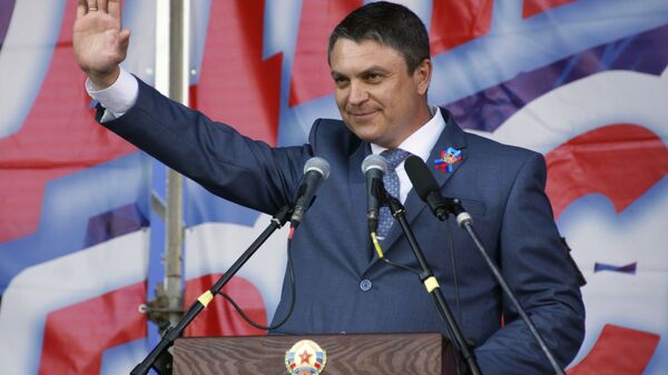 Глава Луганской народной республики Леонид Пасечник - Sputnik Грузия