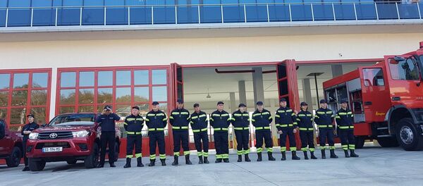 ზუგდიდში 112-ის ახალი შენობა გაიხსნა ზუგდიდში 112-ის ახალი შენობა გაიხსნა - Sputnik საქართველო