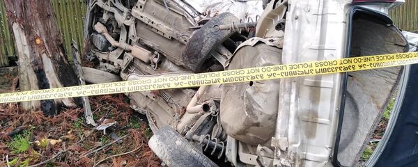 ავარია ჩხოროწყუში ავარია ჩხოროწყუში - Sputnik საქართველო