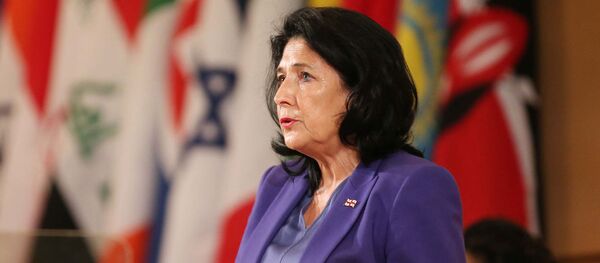 პრეზიდენტი სალომე ზურაბიშვილი პრეზიდენტი სალომე ზურაბიშვილი - Sputnik საქართველო