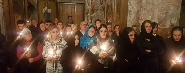 ღვთისმშობლის მიძინების ტაძარი მარტვილში  ღვთისმშობლის მიძინების ტაძარი მარტვილში  - Sputnik საქართველო