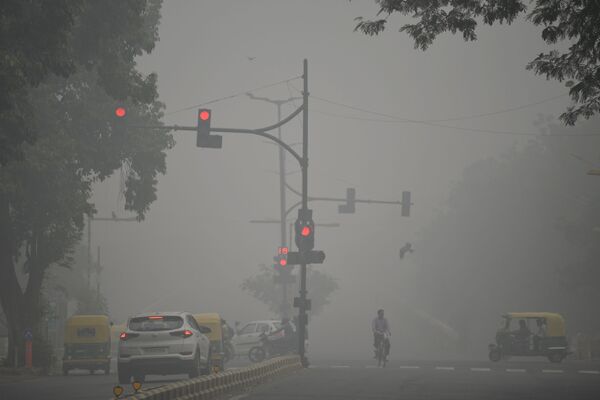 Этот дым провоцирует сильнейшее загрязнение воздуха расположенного в низине города - Sputnik Грузия