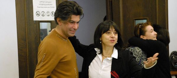 Николай Цискаридзе и Нино Ананиашвили - Sputnik Грузия