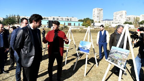 Начато строительство нового футбольного центра в Глдани - Sputnik Грузия