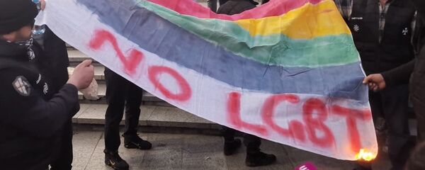 ლგბტ თემის დროშა ლგბტ თემის დროშა - Sputnik საქართველო