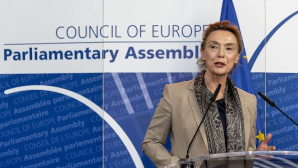 Новый генеральный секретарь Совета Европы вице-премьер, министр иностранных и европейских дел Хорватии Мария Пейчинович-Бурич - Sputnik Грузия