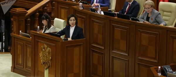 Парламент Кишинева сегодня распустил правительство во главе с Майей Санду  - Sputnik Грузия
