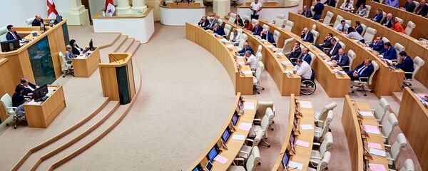 საქართველოს პარლამენტის სხდომა საქართველოს პარლამენტის სხდომა - Sputnik საქართველო