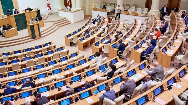 Заседание парламента Грузии. Депутаты - Sputnik Грузия
