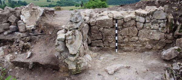 Развалины древнего городища эллинской эпохи обнаружены в Имерети  - Sputnik Грузия