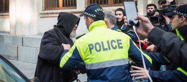 Молодежная акция протеста с требованием принять законо об изменении избирательной системы - Sputnik Грузия