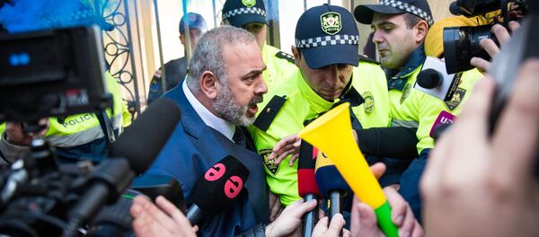 Молодежная акция протеста с требованием принять законо об изменении избирательной системы - Sputnik Грузия