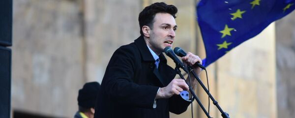 Лидер движения Стыдно Шота Дигмелашвили - Sputnik Грузия