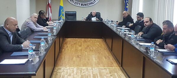 ფოთის საკრებულოს სხდომა ფოთის საკრებულოს სხდომა - Sputnik საქართველო