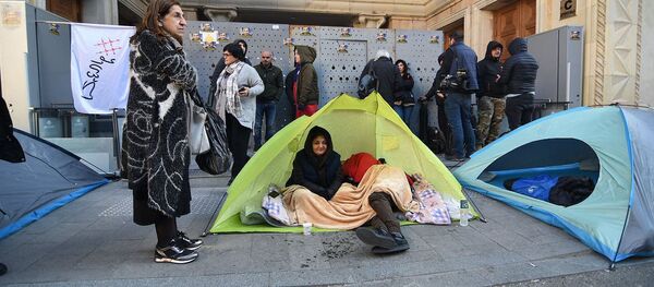 აქციები თბილისში აქციები თბილისში - Sputnik საქართველო