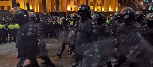 აქცია პარლამენტთან აქცია პარლამენტთან - Sputnik საქართველო