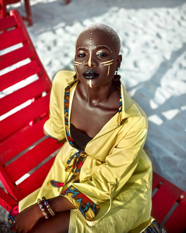 Снимок Fashion at the Beach фотографа из Ганы, представленный на фотоконкурсе The World's Best Photos of #Fashion2019 - Sputnik Грузия