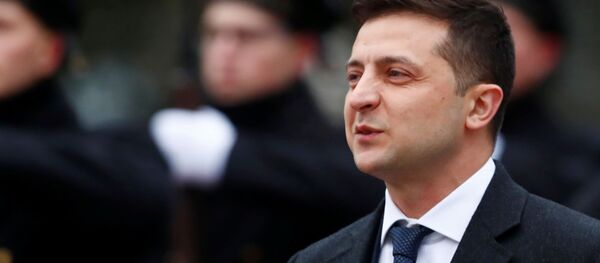 Президент Украины Владимир Зеленский в Таллине во время визита украинского лидера - Sputnik Грузия