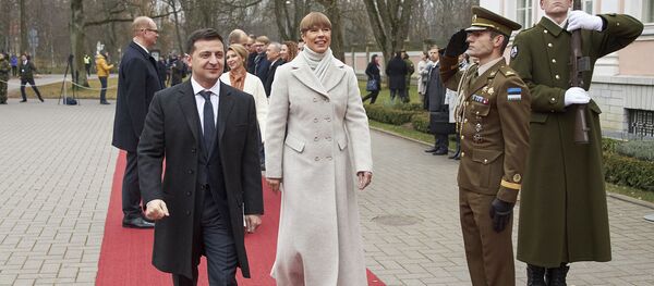 ვლადიმირ ზელენსკი და კერსტი კალიულაიდი  - Sputnik საქართველო