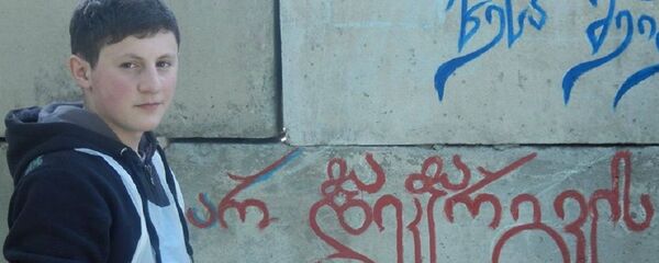 Грузинский каллиграфист Ника Гунашвили - Sputnik Грузия