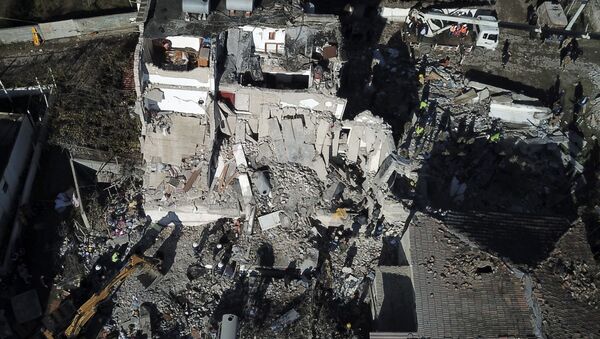 Страшные последствия землетрясения в Албании - фото - Sputnik Грузия
