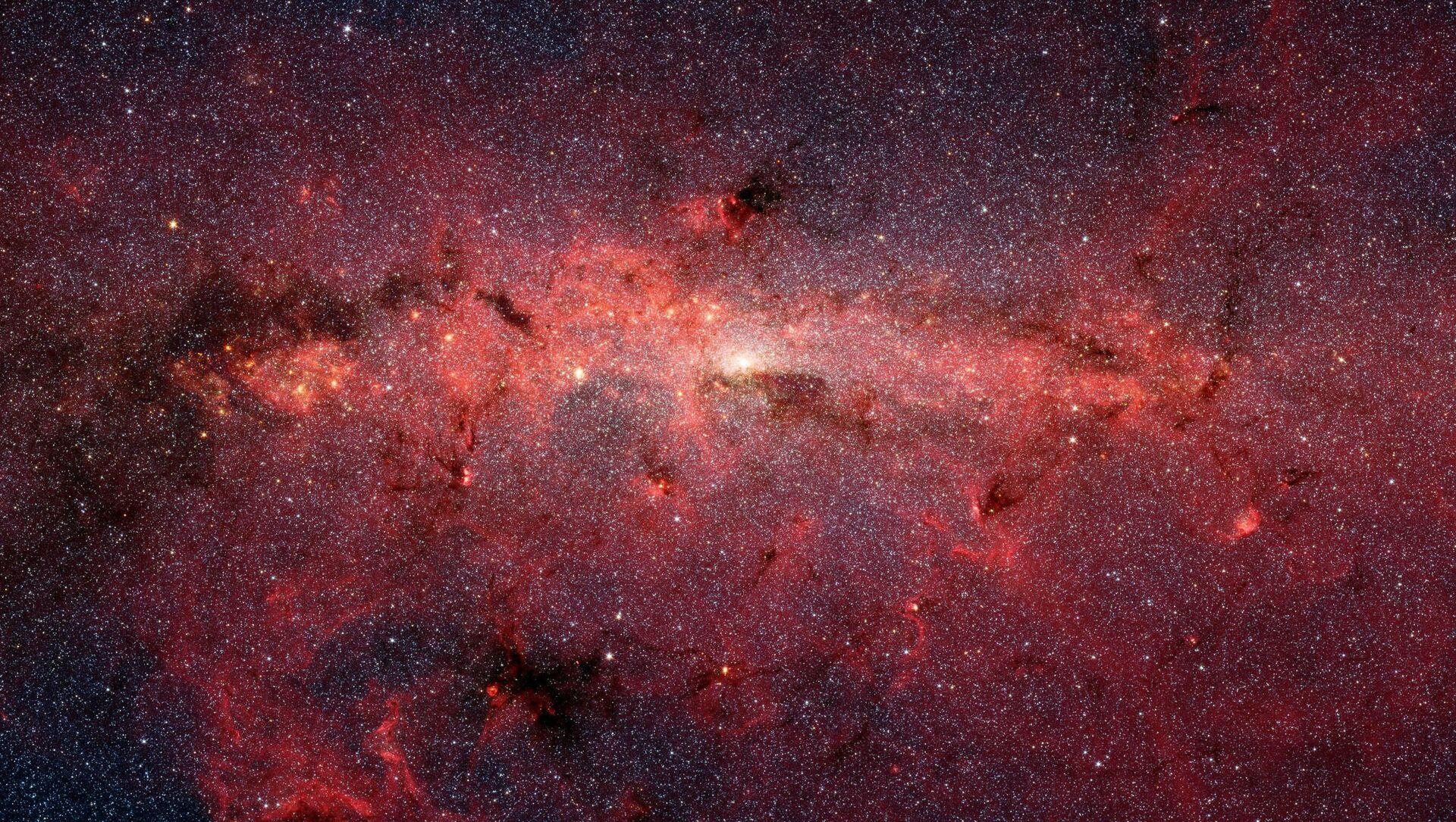 Галактический центр Млечного Пути, снятый телескопом Spitzer - Sputnik Грузия, 1920, 15.08.2021