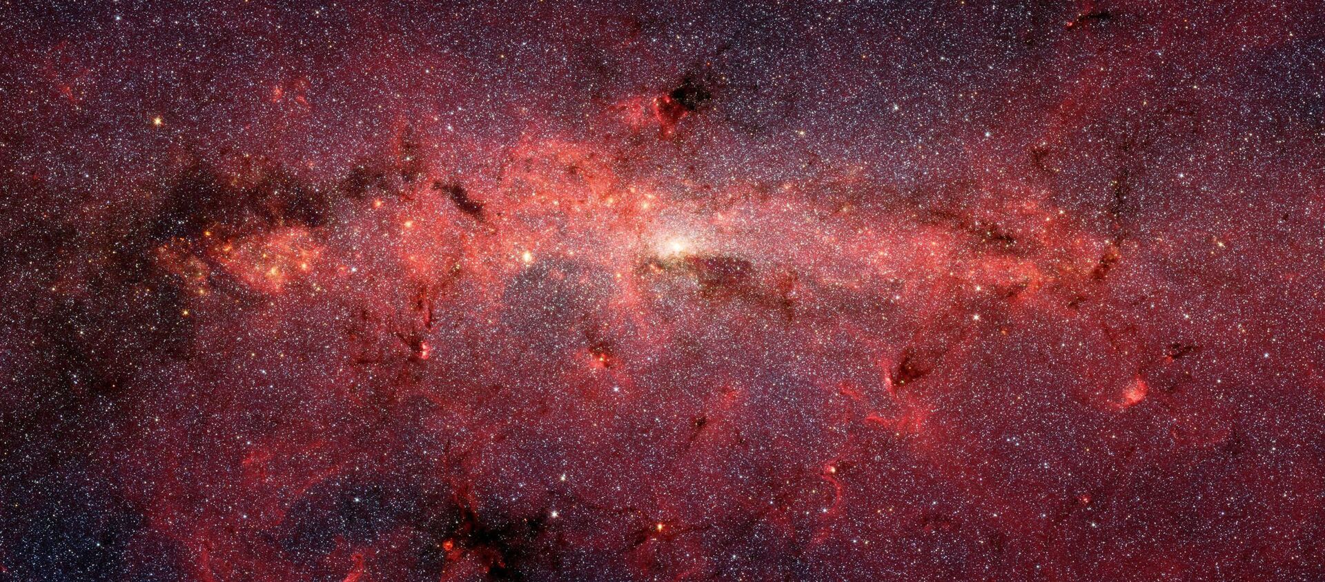 Галактический центр Млечного Пути, снятый телескопом Spitzer - Sputnik Грузия, 1920, 17.03.2021