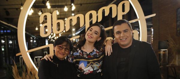 Судьи шоу Мхолод картули - Sputnik Грузия