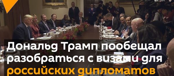 Дональд Трамп пообещал разобраться с визами для российских дипломатов в ООН - Sputnik Грузия