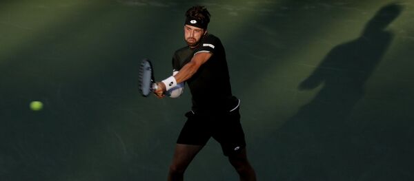 Теннисист Николоз Басилашвили - Sputnik Грузия