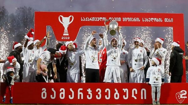 Тбилисский футбольный клуб Сабуртало выиграл Кубок Грузии - Sputnik Грузия