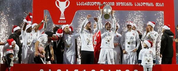 „საბურთალომ“ საქართველოს ფეხბურთის თასი მოიგო
 „საბურთალომ“ საქართველოს ფეხბურთის თასი მოიგო
 - Sputnik საქართველო