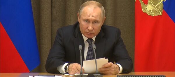 Путин: Россия выступает против милитаризации космоса Путин: Россия выступает против милитаризации космоса - Sputnik Грузия