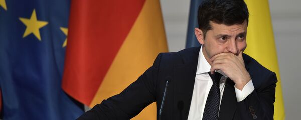 Президент Украины Владимир Зеленский - Sputnik Грузия