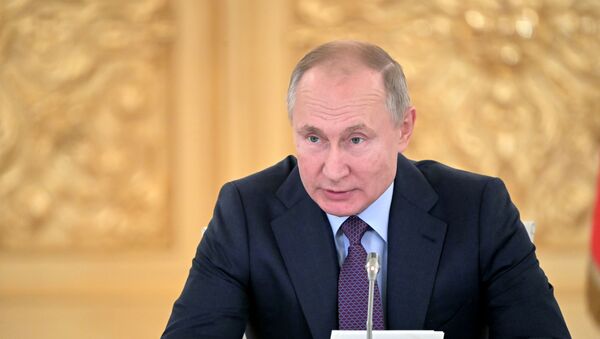 Президент РФ В. Путин провел заседание Совета по развитию гражданского общества и правам человека - Sputnik Грузия