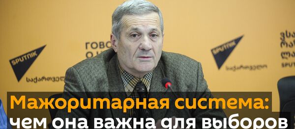 Почему выборы в Грузии должны проходить по мажоритарной системе - Sputnik Грузия