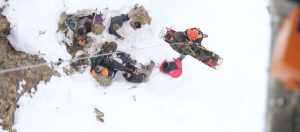 Спасение альпиниста на горе Айлама в Сванетии - Sputnik Грузия