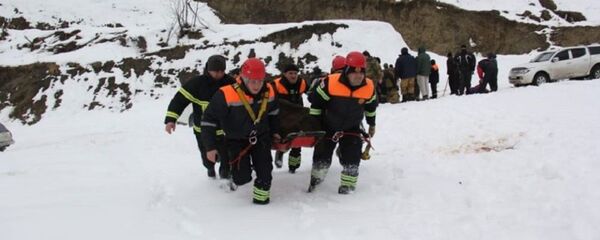 Спасение альпиниста на горе Айлама в Сванетии - Sputnik Грузия