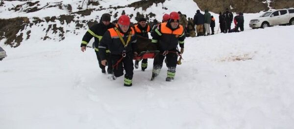 Спасение альпиниста на горе Айлама в Сванетии Спасение альпиниста на горе Айлама в Сванетии - Sputnik Грузия