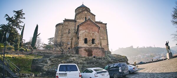 Вид на город Тбилиси - Метехская церковь - Sputnik Грузия