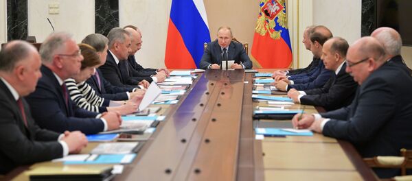 Президент РФ В. Путин провел заседание Комиссии по вопросам ВТС - Sputnik Грузия