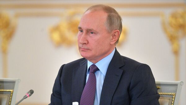  Президент РФ Владимир Путин  - Sputnik Грузия