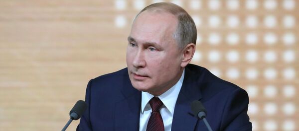 Ежегодная большая пресс-конференция президента РФ В. Путина - Sputnik Грузия