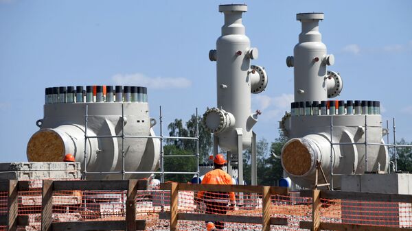 Строительство газопровода Северный поток-2 в Ленинградской области - Sputnik Грузия