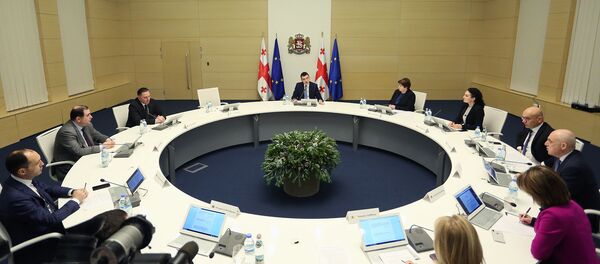 საქართველოს მთავრობის სხდომა საქართველოს მთავრობის სხდომა - Sputnik საქართველო
